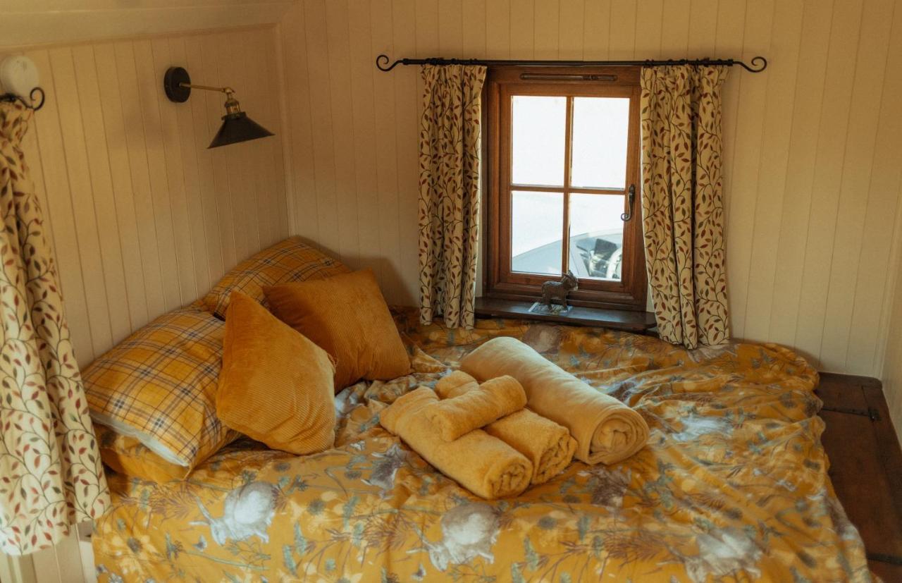 Glamping In Wiltshire In Our Luxury Shepherds Hut Chippenham  Eksteriør bilde